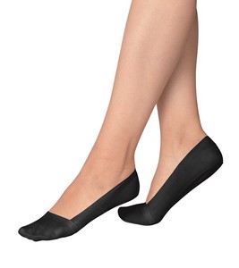 No Show Socks black 2-pairs