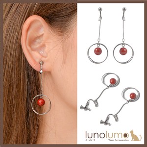 Clip-On Earrings Earrings Red Ladies