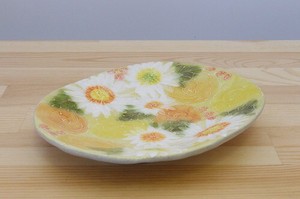 Workshop Yuzu Coloring Flower Cake Plate