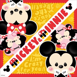 Desney Bento Wrapping Cloth Mickey Character Bird Minnie
