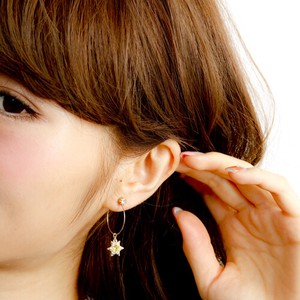 Clip-On Earrings Star Made in Japan