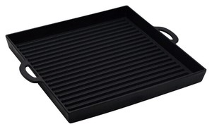 ASAHI Iron Square Grill Plate Wave