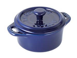 Baking Dish Mini Blue Ceramic