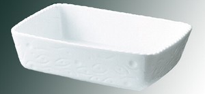 ロイヤル　長角深型　グラタン皿　No.520　32cm　ホワイト