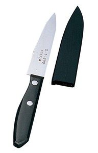 木サヤ付　フルーツナイフ　剣型　ST−600　10．4cm