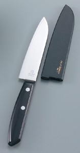 ミソノ　果物ナイフ（木製サヤ付）No.3　10．6cm