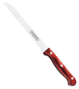 Tramontina Polywood Bread Knife Red