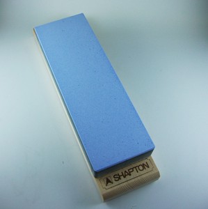 ｼｬﾌﾟﾄﾝ　ｾﾗﾐｯｸ砥石　M24（木製台付）ブルー　中（#1500）