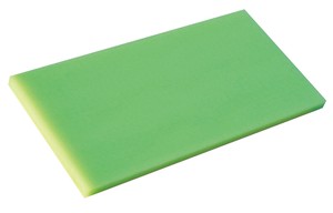 天領　一枚物カラーまな板　K3　600×300×20グリーン