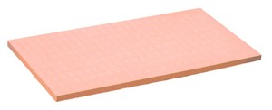 アサヒ　カラーまな板　ピンク（合成ゴム）