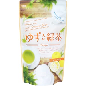 ※ゆず入り緑茶 ティーバッグ 3g×20包入【食品・サプリメント】
