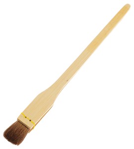 Bamboo Handle Brush Horsehair Vertical