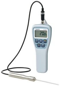 SATO　防水型ﾃﾞｼﾞﾀﾙ温度計 SK-270WP(標準ｾﾝｻｰ付)