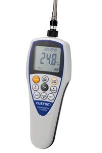 ｶｽﾀﾑ　防水ﾃﾞｼﾞﾀﾙ温度計　CT-3300WP(標準ｾﾝｻｰTS-02WP付)
