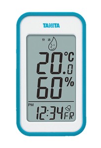 タニタ　デジタル温湿度計　TT−559（BL）ブルー
