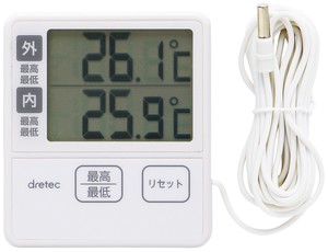 室内・室外温度計　O−285IV