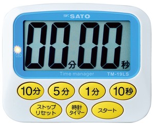 SATO　デカタイマー　100分計　TM−19LS