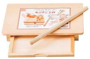 木製　引出し付めん台　キッチン主役　スプルス