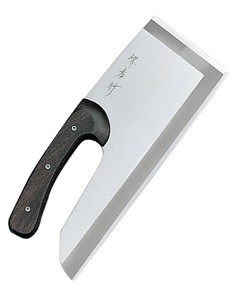 堺孝行　モリブデン鋼　そば切り庖丁　33cm　08390