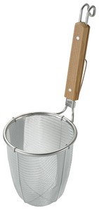 TS　18-8　深型　ラーメン専用パーてぼ　極細麺用　16メッシュ　10129