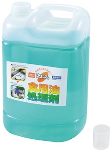 天ぷら油処理剤　油コックさん　5L（計量カップ付）