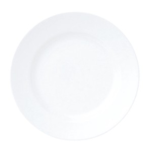 おぎそチャイナ　ディナー皿　28cm　3201　ホワイト