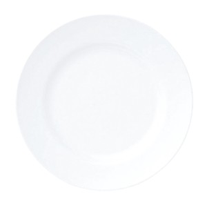 おぎそチャイナ　ディナー皿　26cm　3202　ホワイト