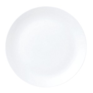 おぎそチャイナ　ディナー皿　28cm　3279　ホワイト