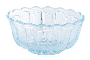 ガラス食器　雪の花　洗鉢　2244