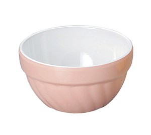 バイキング丸小鉢　ピンク（内白）