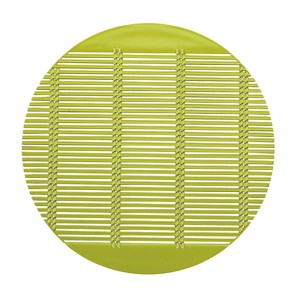 強化PP　丸型　竹ス　φ196mm　グリーン　5−636−2