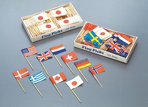 フラッグピック　日の丸国旗（144本入）