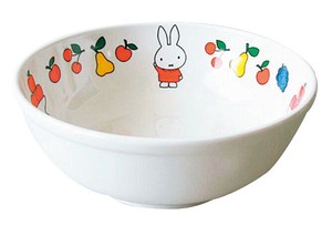 メラミン　子供食器　ミッフィーフルーツシリーズラーメン鉢　CM-50FR