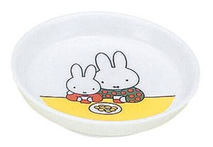 メラミン子供食器　ミッフィー　小皿　M−8C