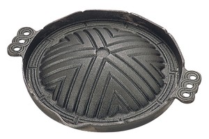 トキワ　鉄製　ジンギスカン鍋（穴無）CR−17　丸型