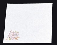 新松花堂　敷懐紙　四寸（100枚入）NY-6　桜（2月〜4月）