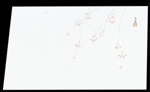 四季紙　萬寿（100枚入）M33−110　しだれ桜
