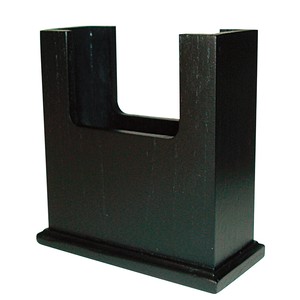 木製　ナフキン立　N−035　黒