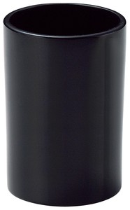 樹脂製　ナフキン立　丸　ブラック　M40−137