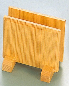 メニューブック立て　W−702　木製　100×75×H100
