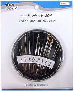 【針･ピン･待針】SunLife　ニードルセット　8種類20本入