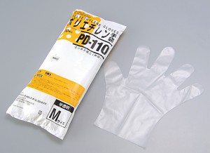 ダンロップ　ポリエチレン手袋（100枚入）PD-110　ｸﾘｱ