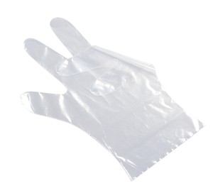 サクラメン　スタンダード手袋　ポリ透明（100枚入）30μ