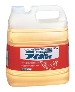 ライオン　中性洗剤　ライポンF　4L