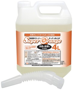 【日本製】多目的洗剤　スーパーオレンジ　4L