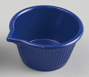 ジェスナー　口付ラメキン(メラミン)0388A　コバトブー　3oz