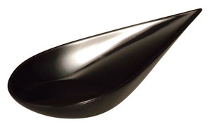 ソリア　雫型スプーン（40入）ブラック　PS30363