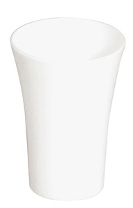 ソリア　ミニグラス　50ml（50入）ホワイト　BU30104