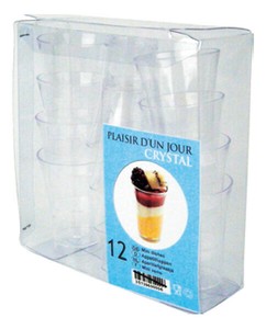 ソリア　ミニグラス　50ml（12入）クリア　FF02004