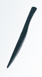 ナイフ　黒　ABS　118×9　5−1193−2